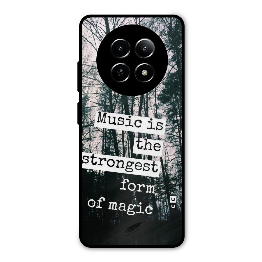 Music Magic Metal Back Case for Realme Narzo N65