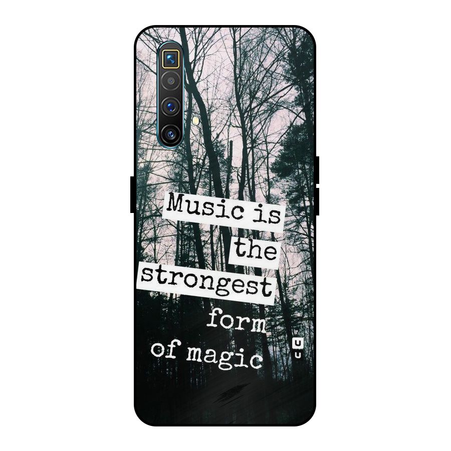 Music Magic Metal Back Case for Realme X3 SuperZoom