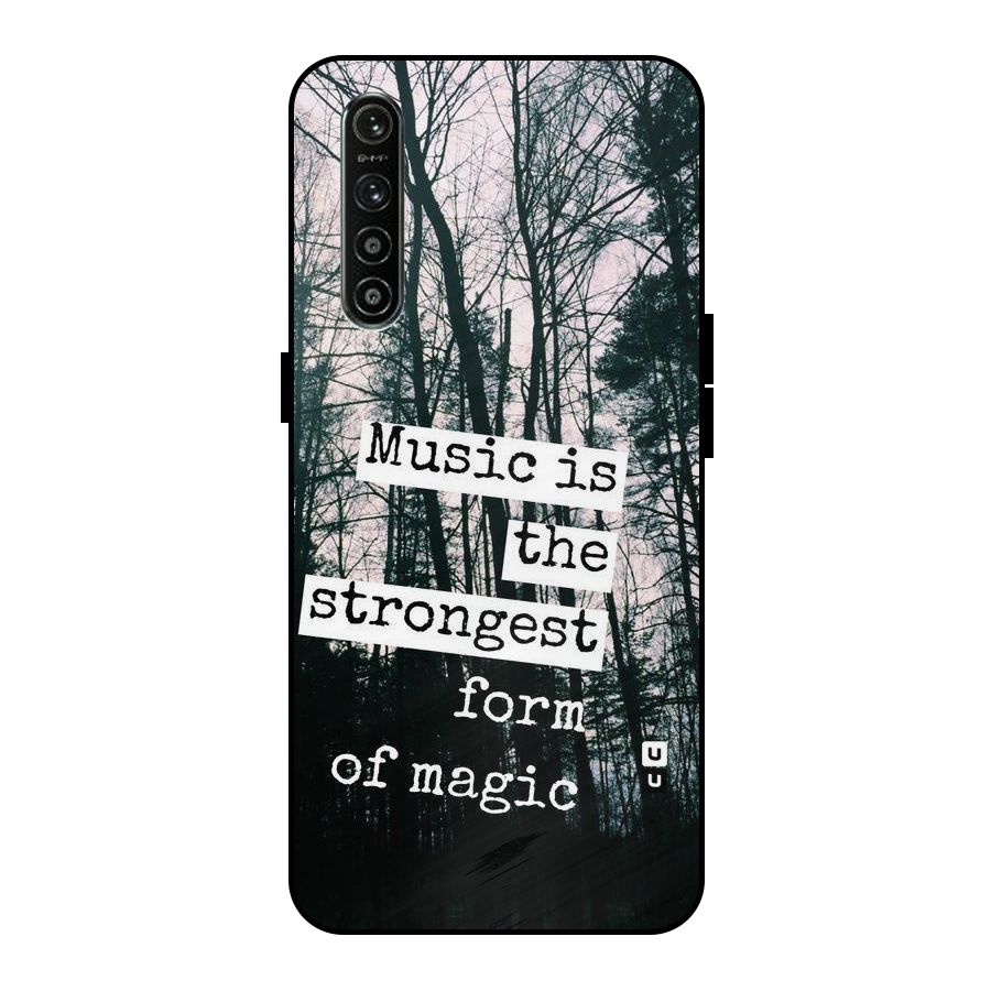Music Magic Metal Back Case for Realme XT