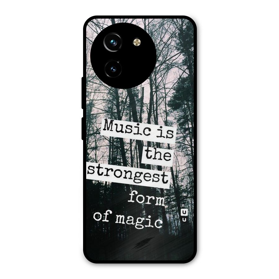Music Magic Metal Back Case for Vivo T3x