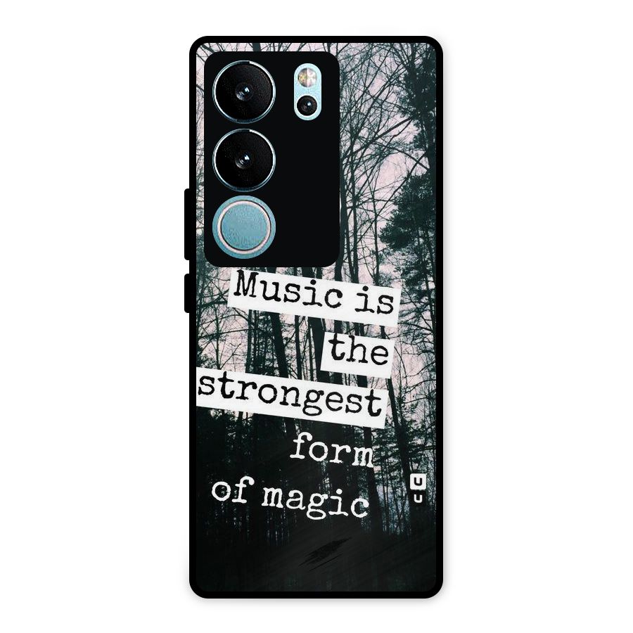 Music Magic Metal Back Case for Vivo V29