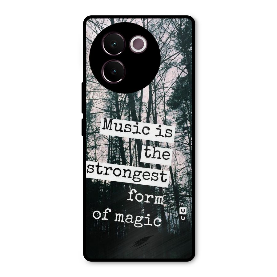 Music Magic Metal Back Case for Vivo V30e