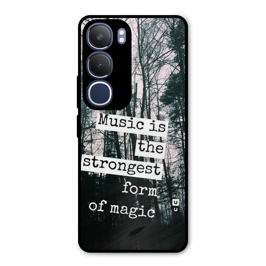Music Magic Metal Back Case for Vivo Y29