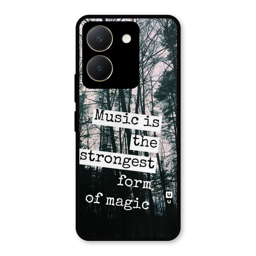 Music Magic Metal Back Case for Vivo Y36