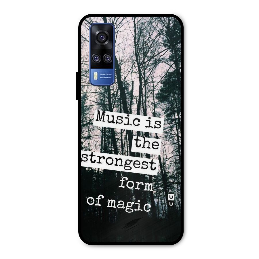 Music Magic Metal Back Case for Vivo Y51A