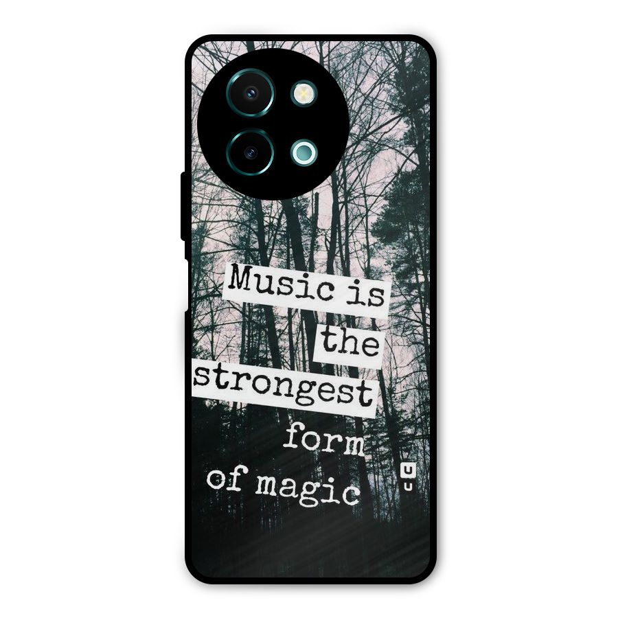 Music Magic Metal Back Case for Vivo Y58