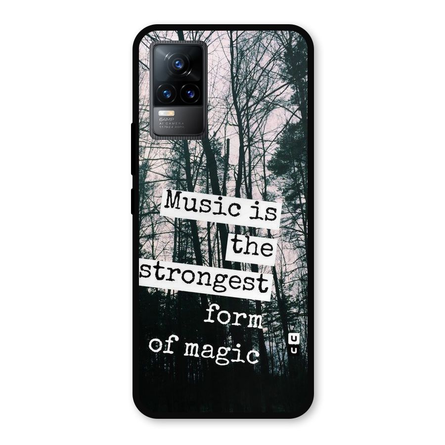 Music Magic Metal Back Case for Vivo Y73