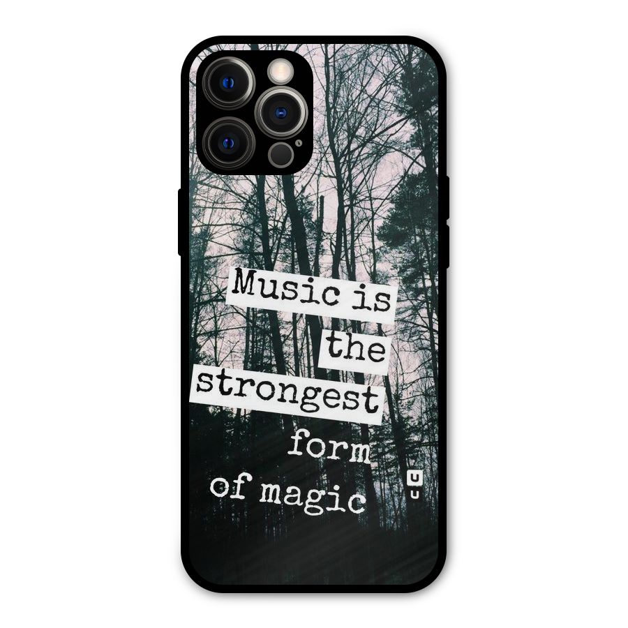 Music Magic Metal Back Case for iPhone 12 Pro Max