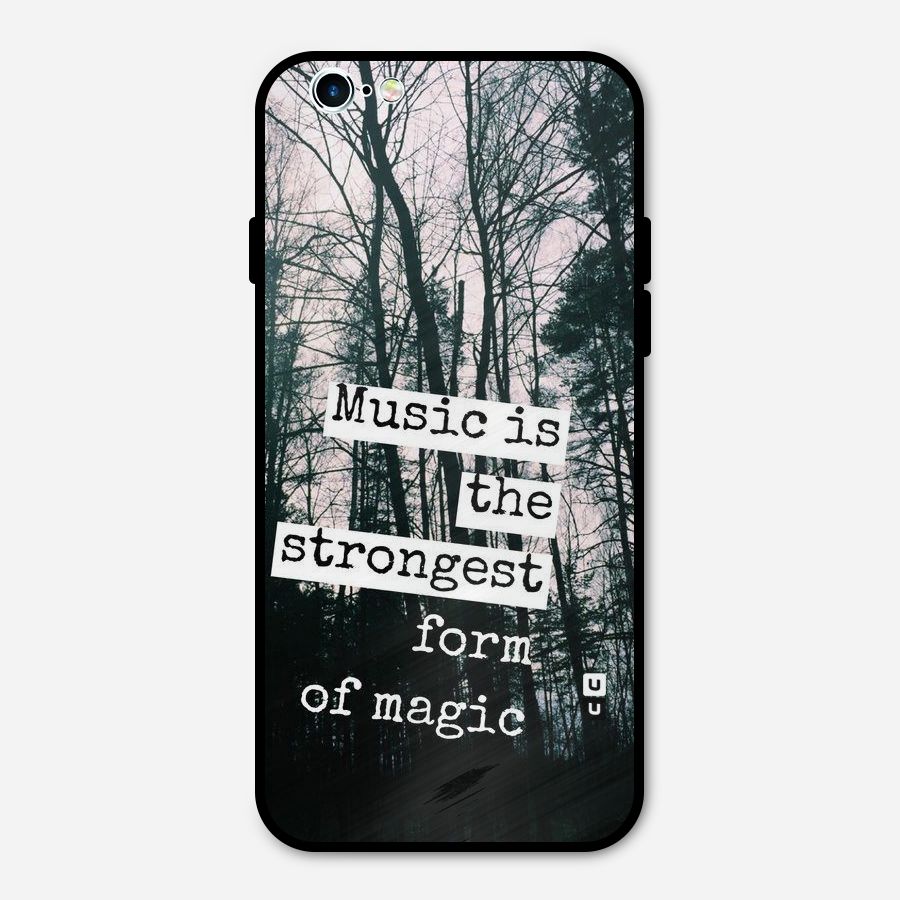 Music Magic Metal Back Case for iPhone 6 6s