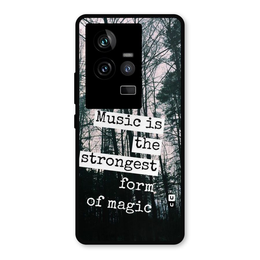 Music Magic Metal Back Case for iQOO 11 5G