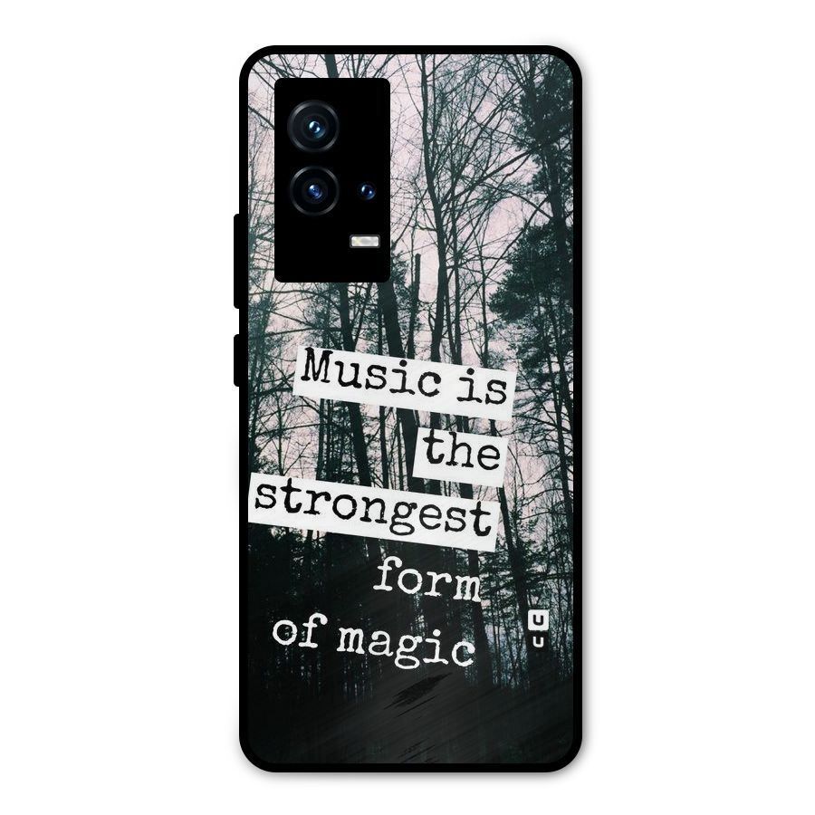 Music Magic Metal Back Case for iQOO 9 5G
