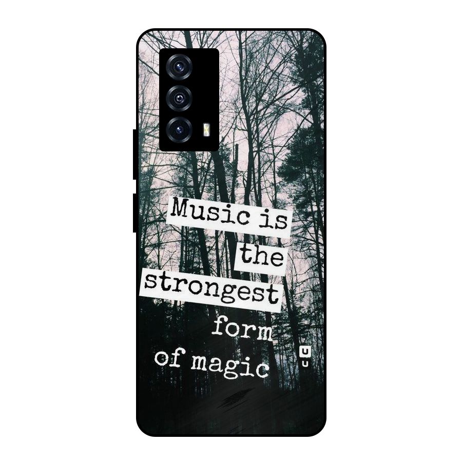 Music Magic Metal Back Case for iQOO Z5