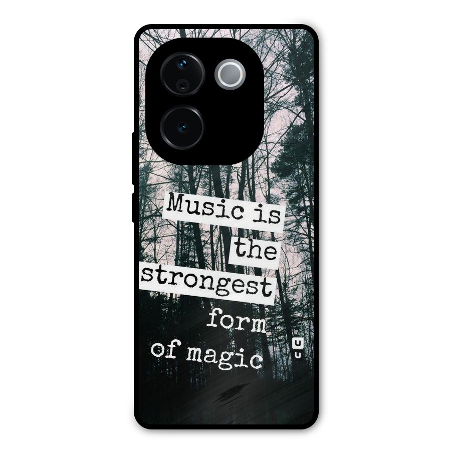 Music Magic Metal Back Case for iQOO Z9s Pro