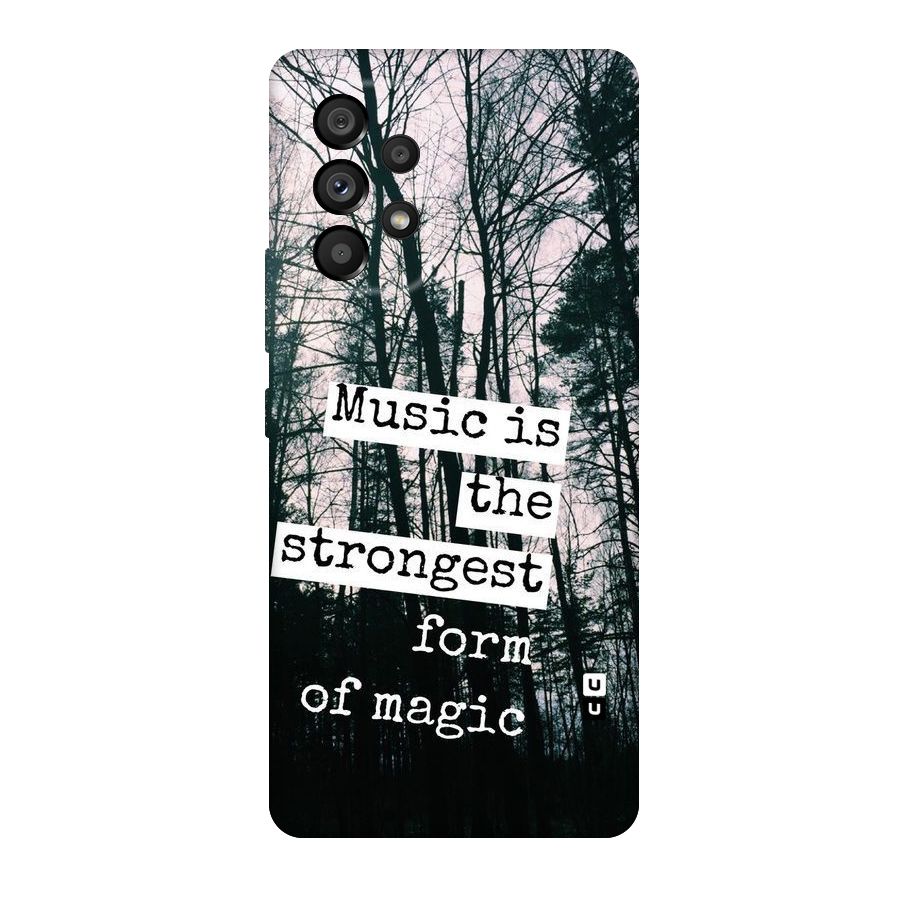Music Magic Original Polycarbonate Back Case for Galaxy A53 5G
