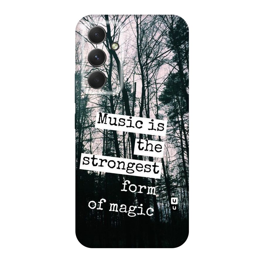 Music Magic Original Polycarbonate Back Case for Galaxy A54