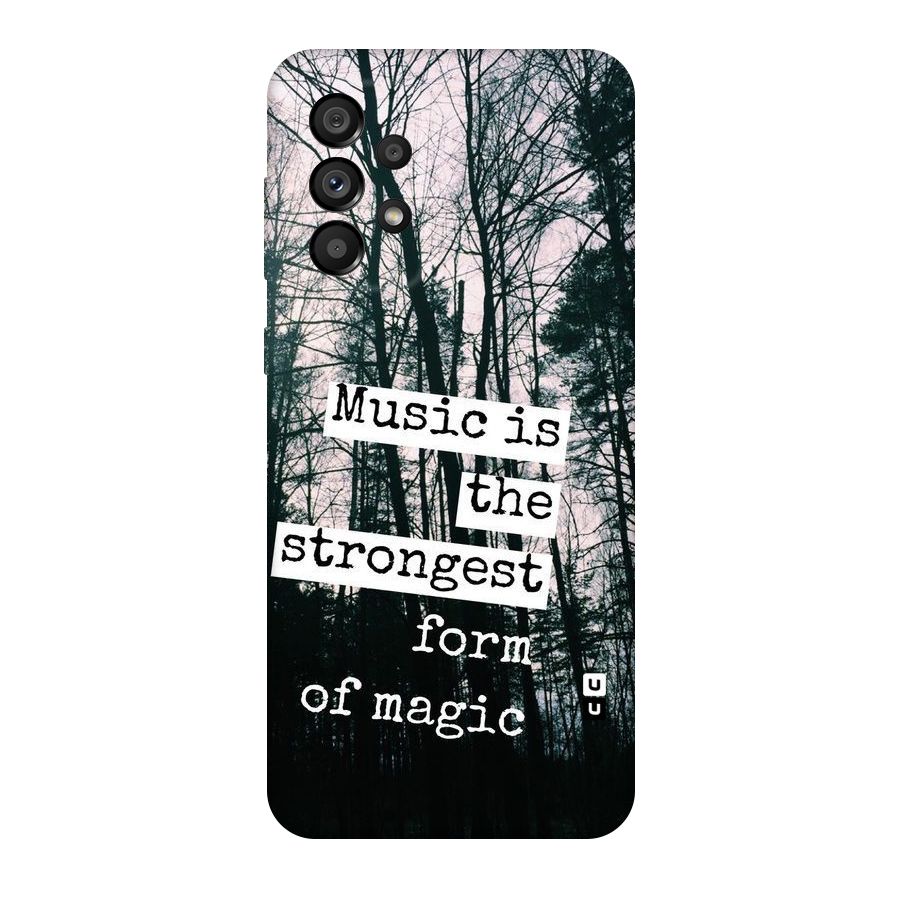 Music Magic Original Polycarbonate Back Case for Galaxy A73 5G