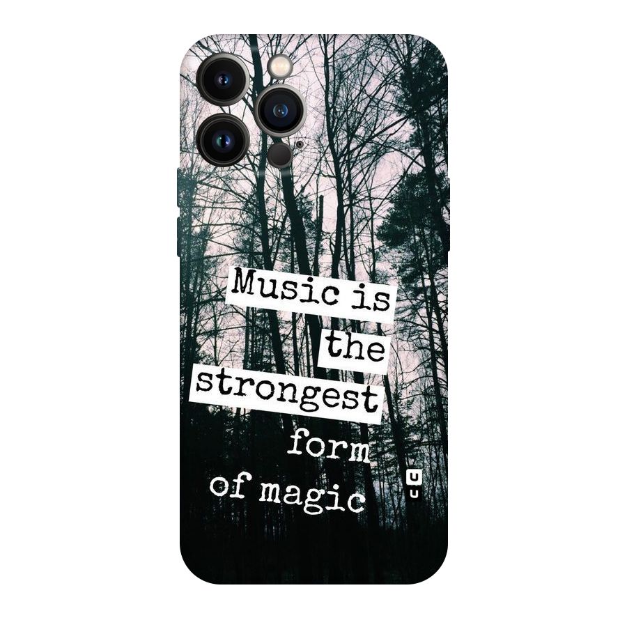 Music Magic Original Polycarbonate Back Case for iPhone 13 Pro Max