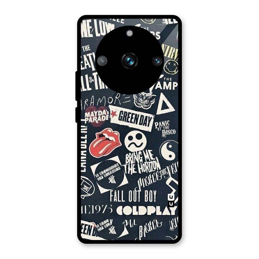 Music My Paradise Glass Back Case for Realme 11 Pro Plus