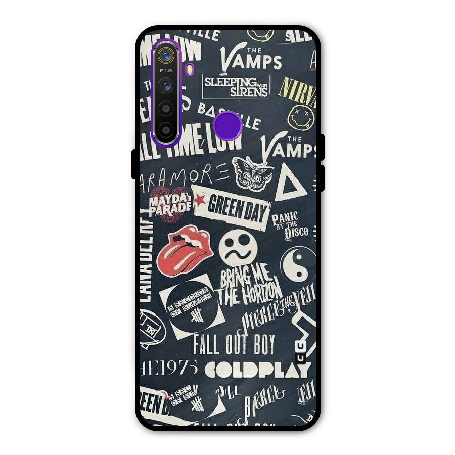 Music My Paradise Glass Back Case for Realme 5s