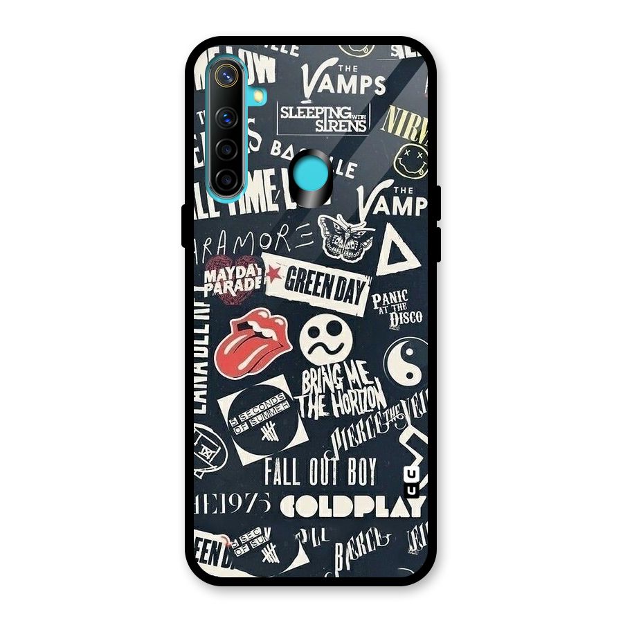 Music My Paradise Glass Back Case for Realme Narzo 10