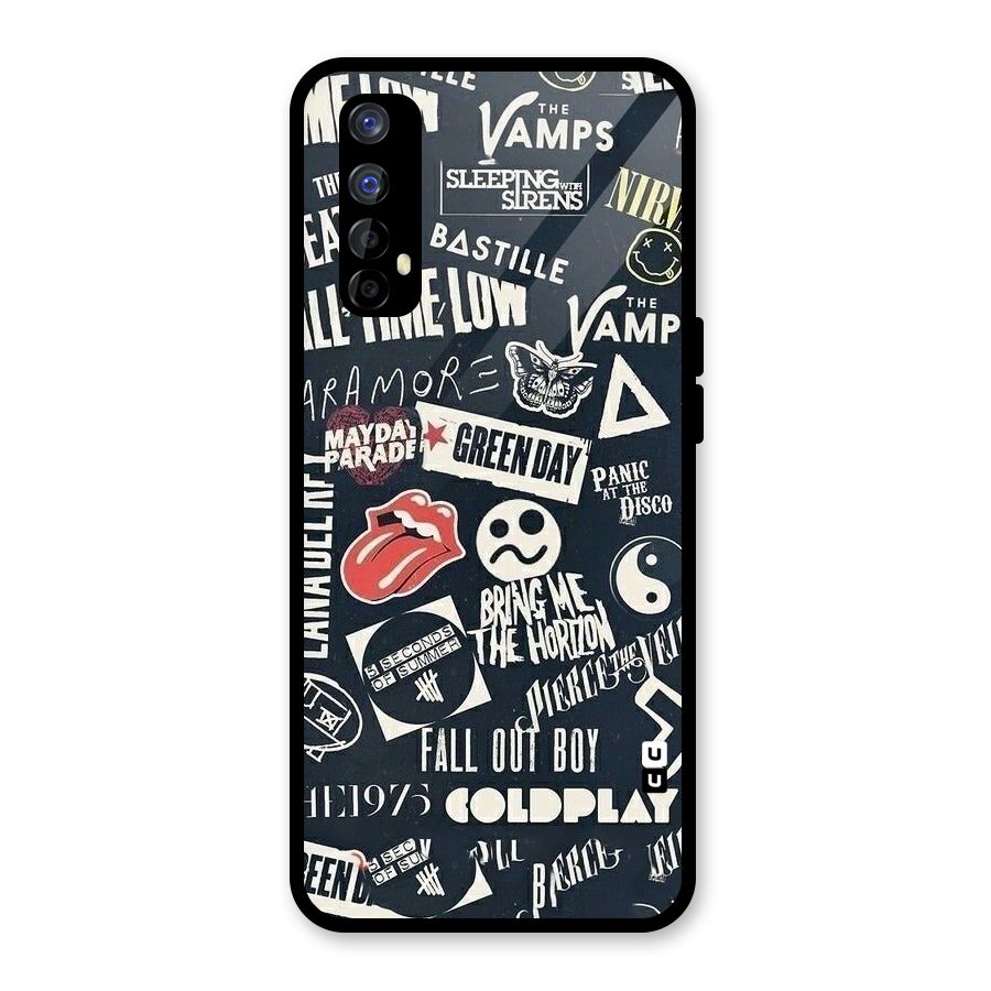 Music My Paradise Glass Back Case for Realme Narzo 20 Pro