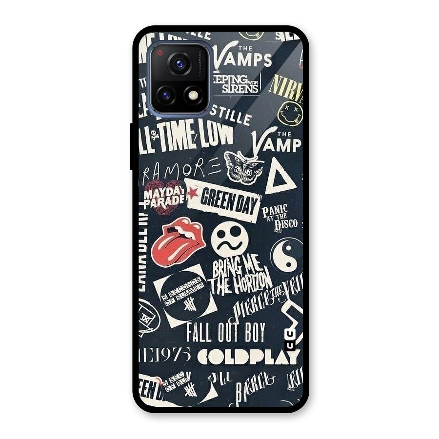 Music My Paradise Glass Back Case for Vivo Y72 5G