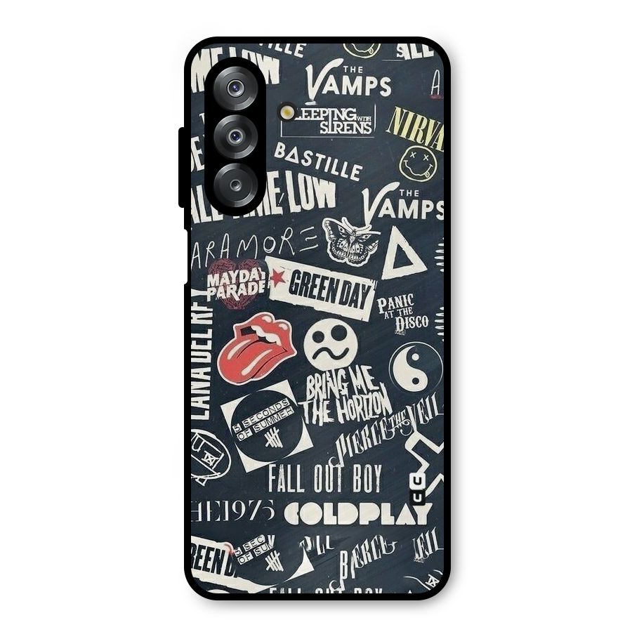 Music My Paradise Metal Back Case for Galaxy A26