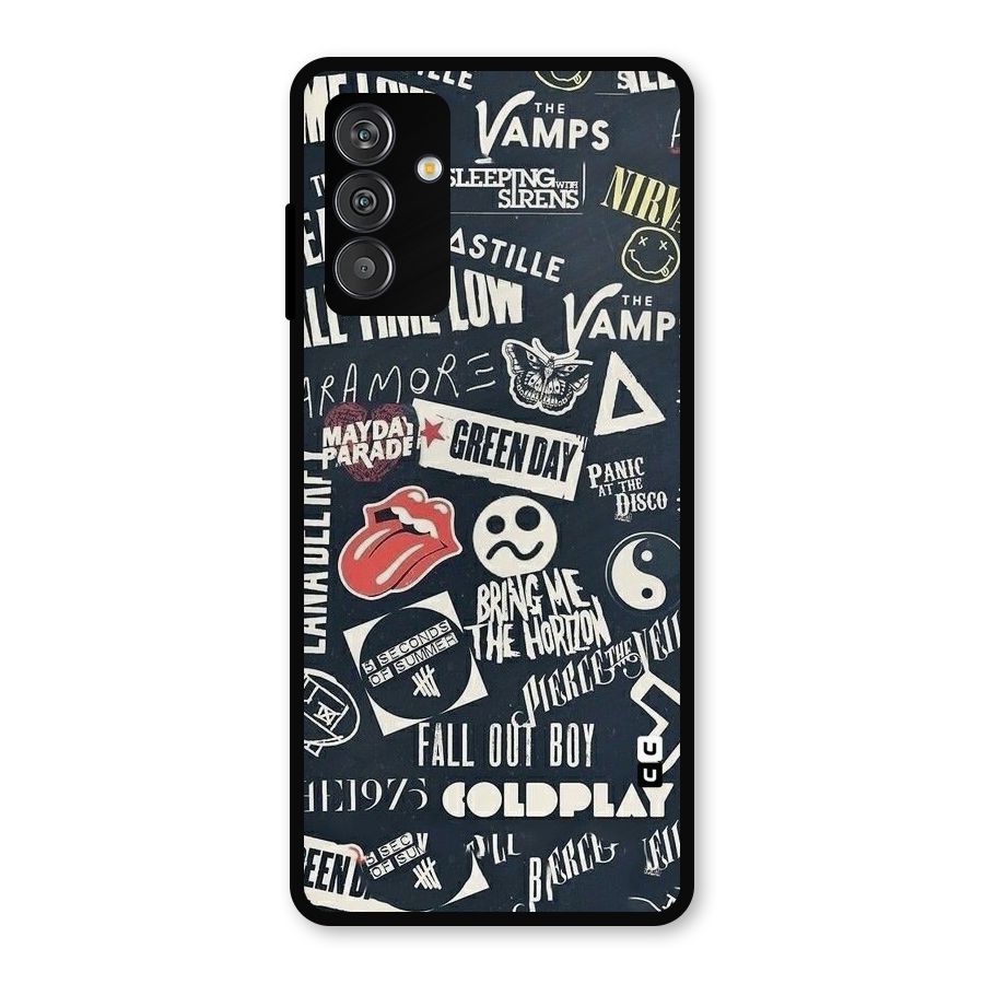Music My Paradise Metal Back Case for Galaxy F13