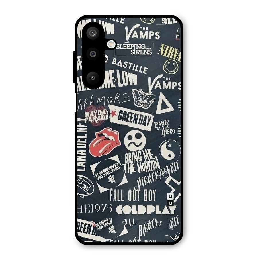 Music My Paradise Metal Back Case for Galaxy M16