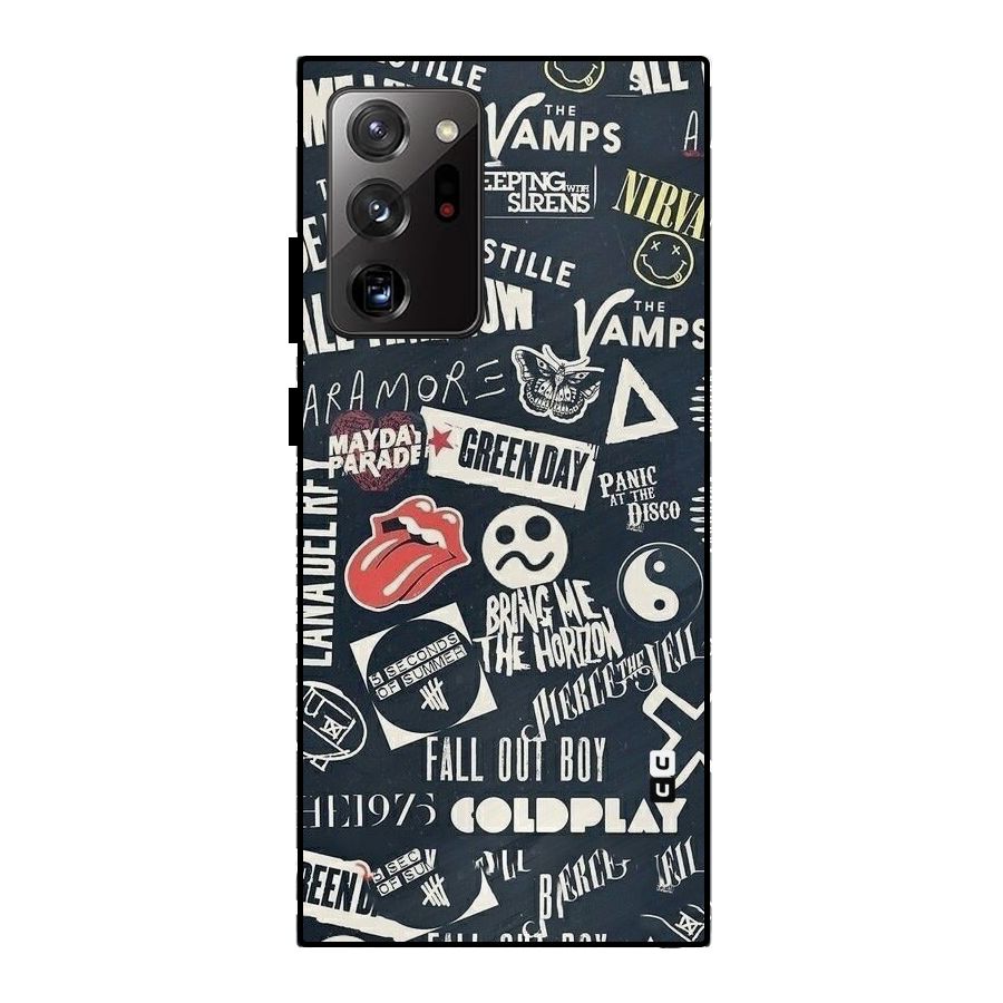Music My Paradise Metal Back Case for Galaxy Note 20 Ultra