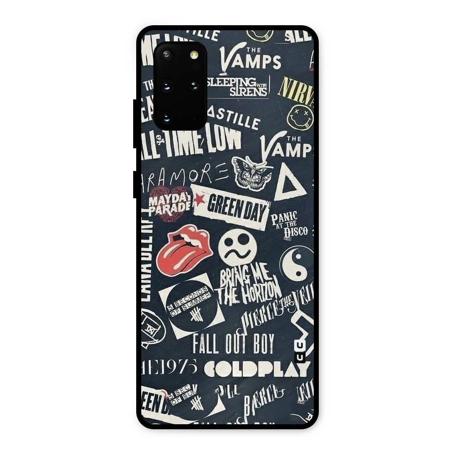 Music My Paradise Metal Back Case for Galaxy S20 Plus