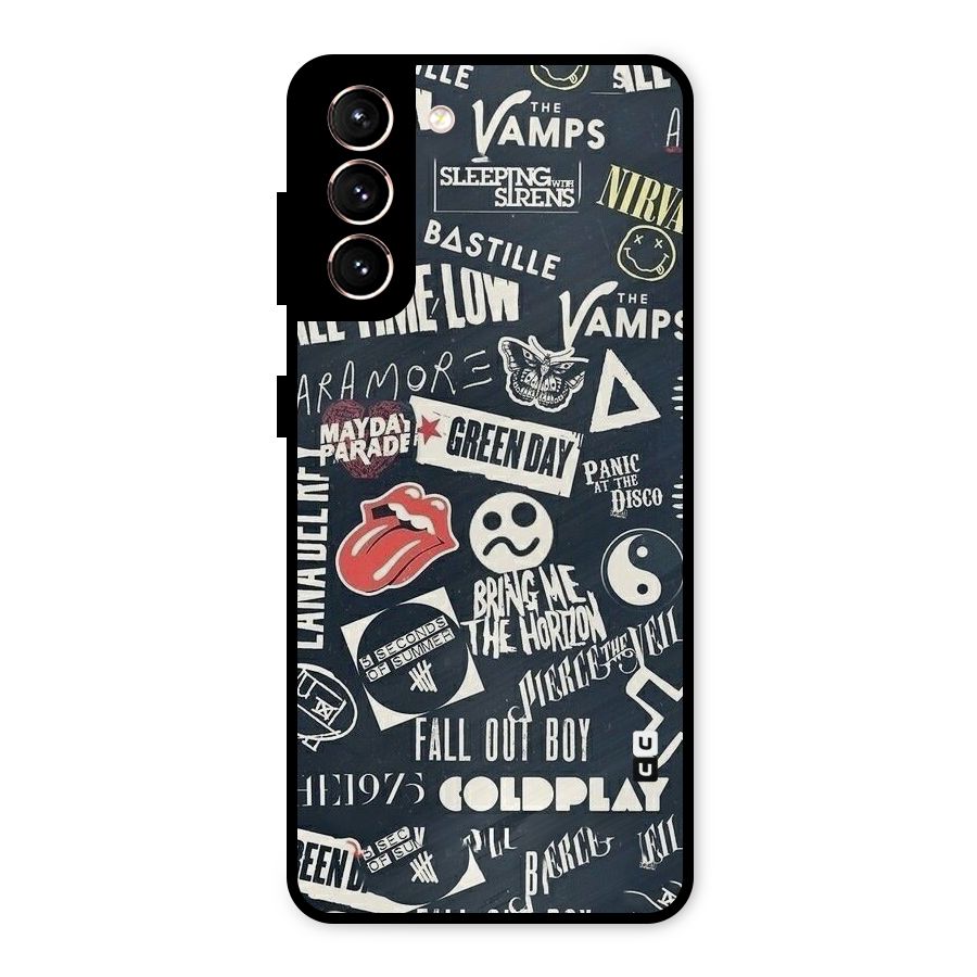 Music My Paradise Metal Back Case for Galaxy S21 5G