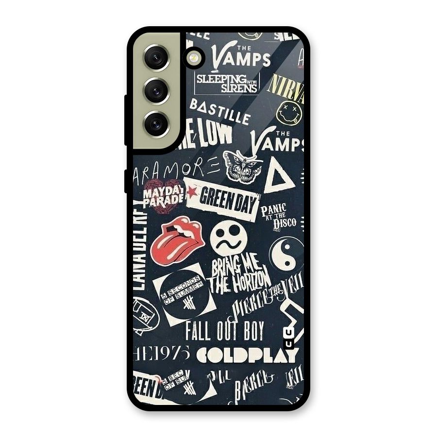 Music My Paradise Metal Back Case for Galaxy S21 FE 5G (2023)
