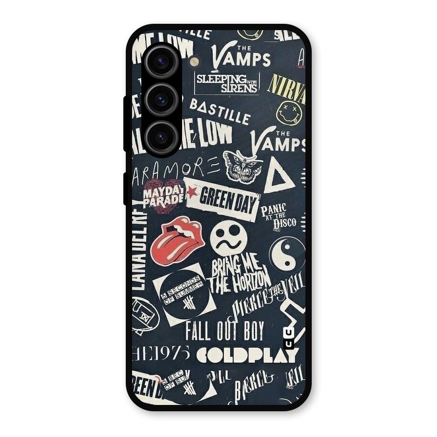 Music My Paradise Metal Back Case for Galaxy S23