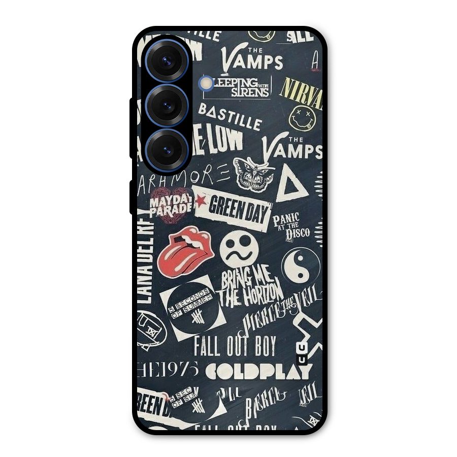 Music My Paradise Metal Back Case for Galaxy S25