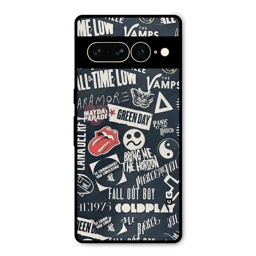Music My Paradise Metal Back Case for Google Pixel 7 Pro