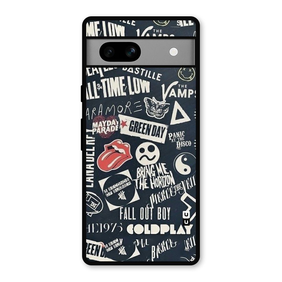 Music My Paradise Metal Back Case for Google Pixel 7a