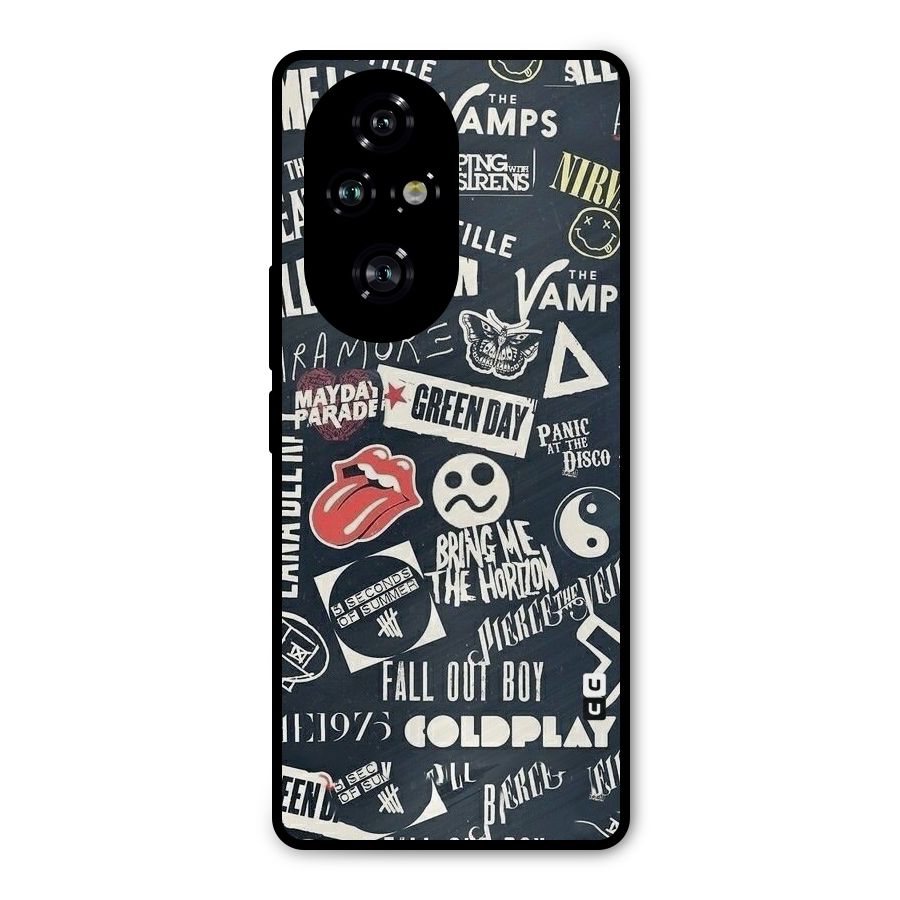 Music My Paradise Metal Back Case for Honor 200 Pro