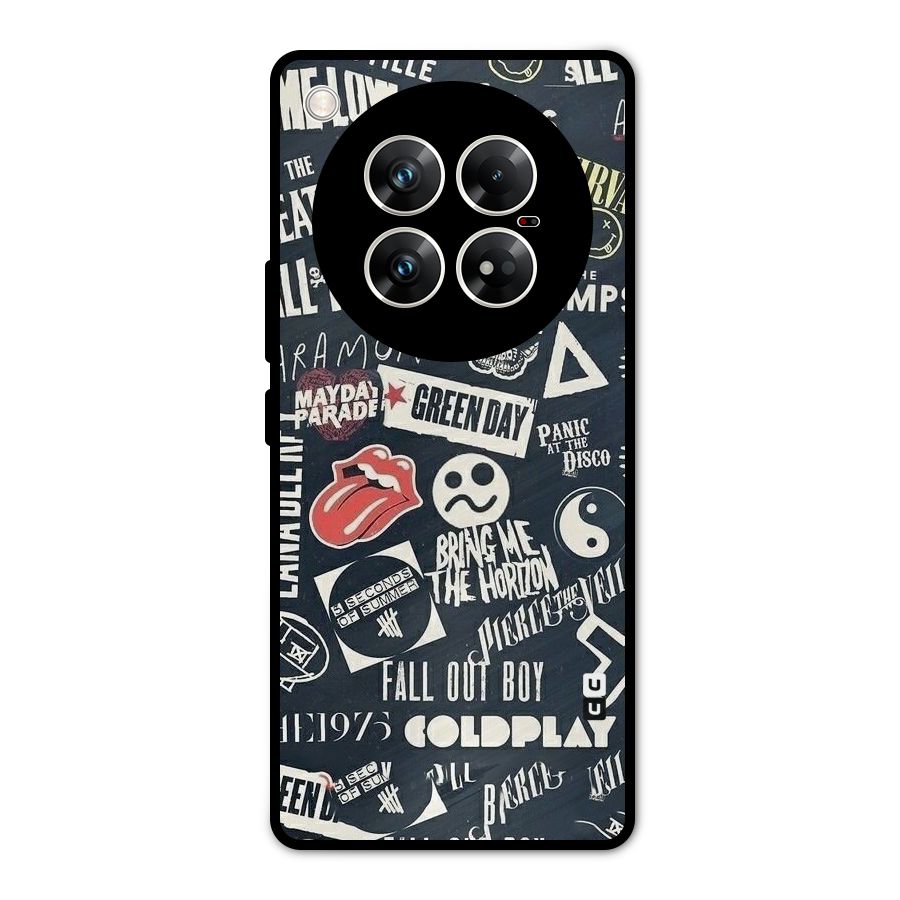 Music My Paradise Metal Back Case for Infinix Zero 40 5G