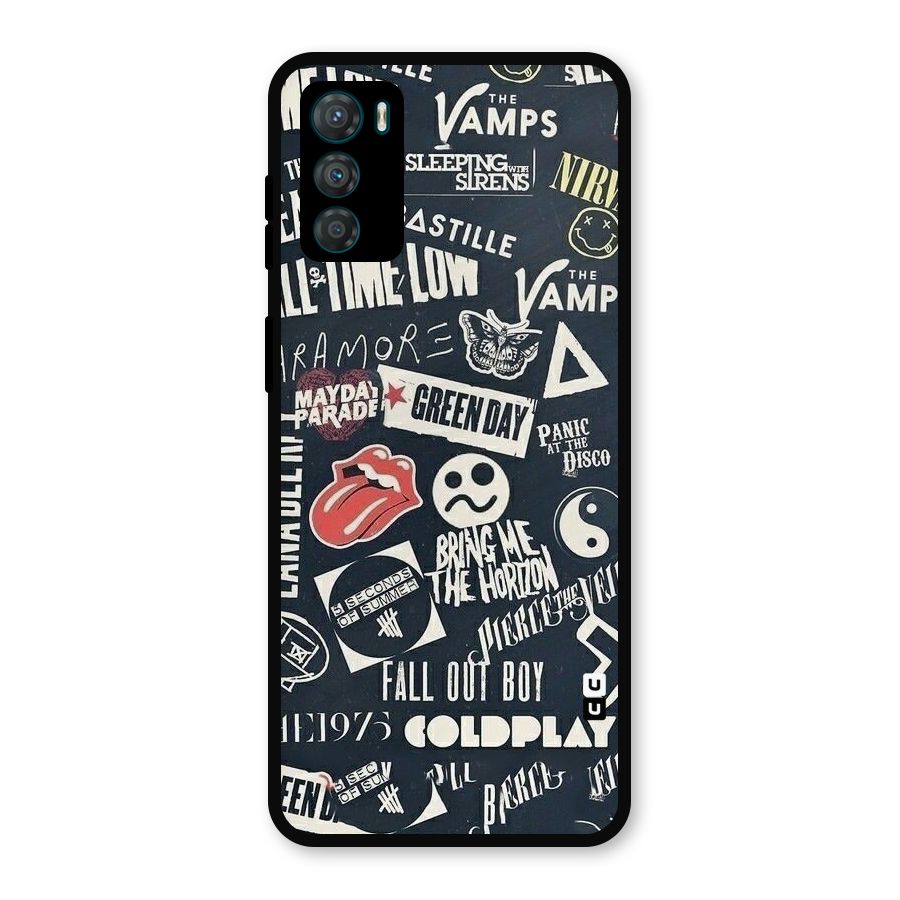 Music My Paradise Metal Back Case for Moto G42