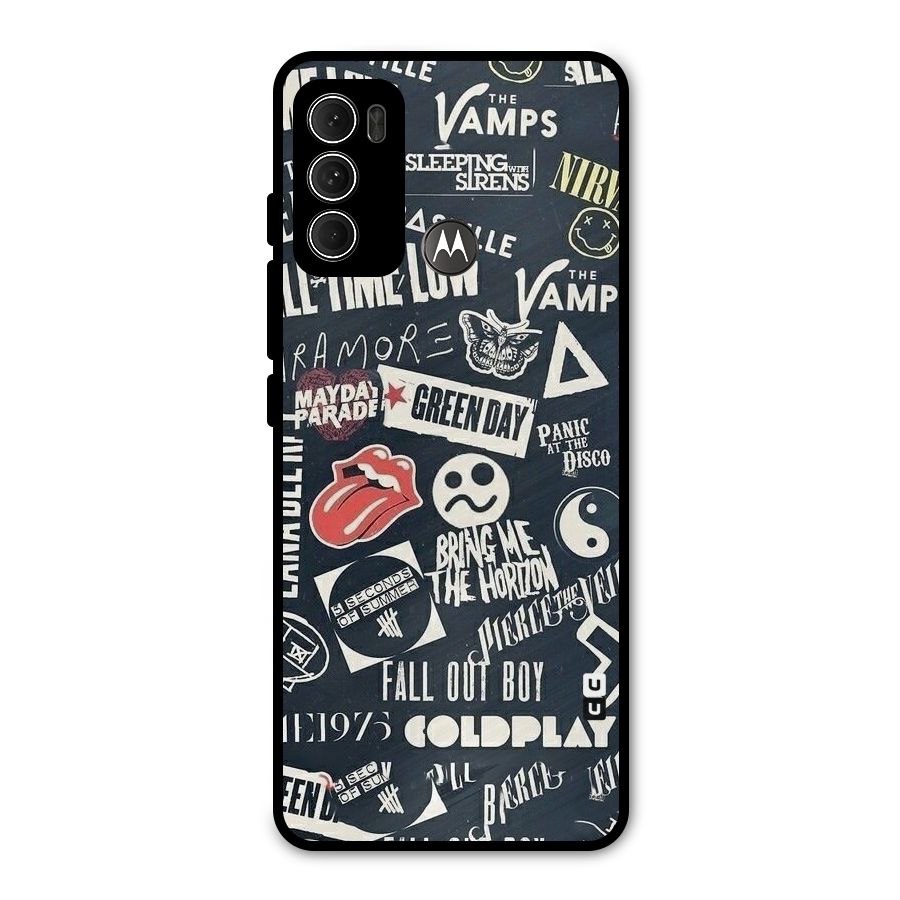 Music My Paradise Metal Back Case for Moto G60