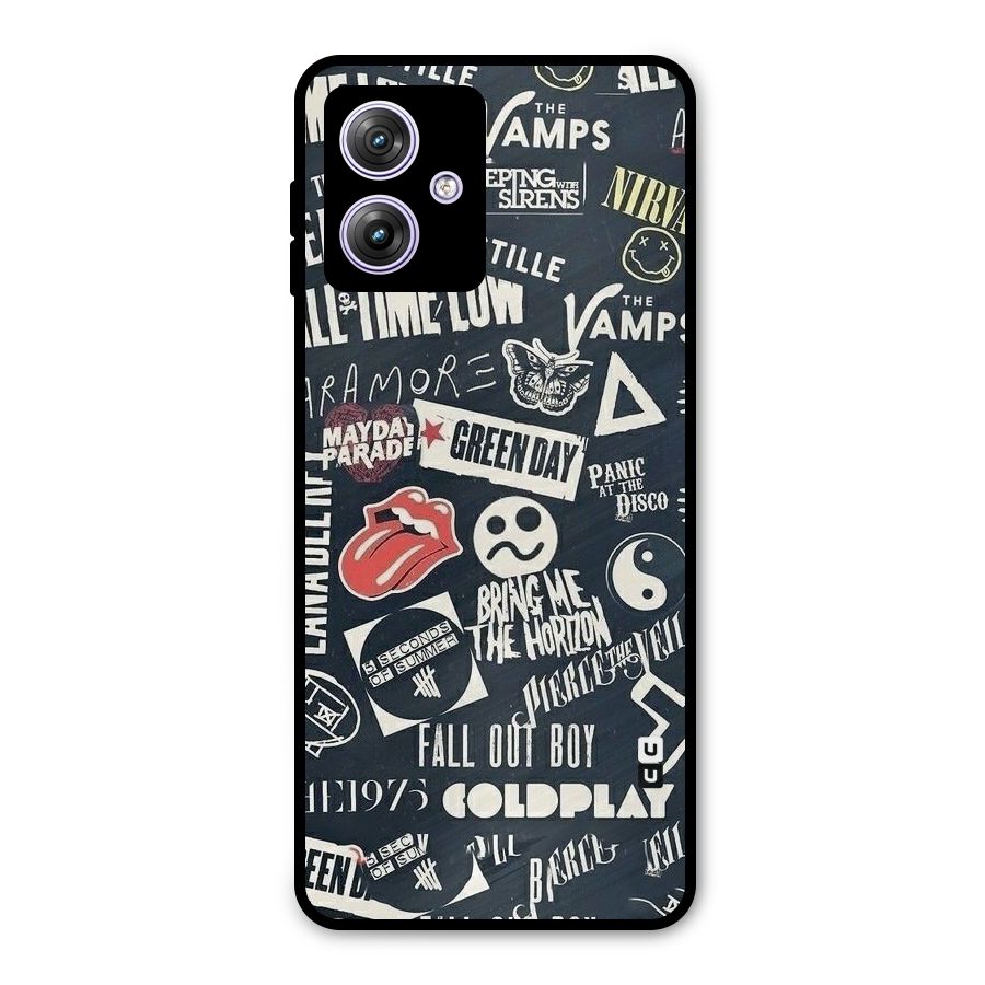 Music My Paradise Metal Back Case for Moto G64