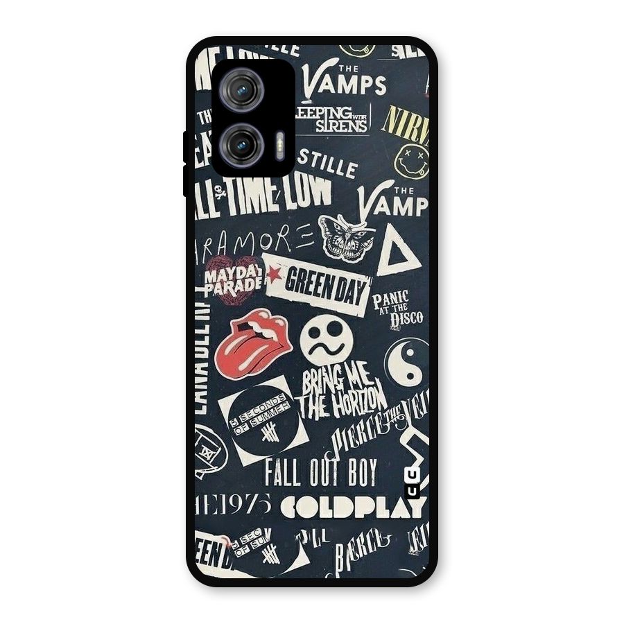 Music My Paradise Metal Back Case for Moto G73
