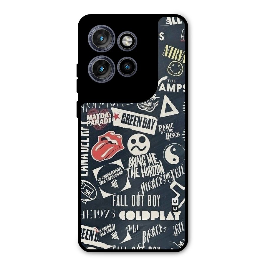 Music My Paradise Metal Back Case for Motorola Edge 50 Neo