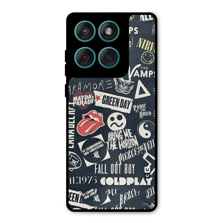 Music My Paradise Metal Back Case for Motorola Edge 60 Fusion