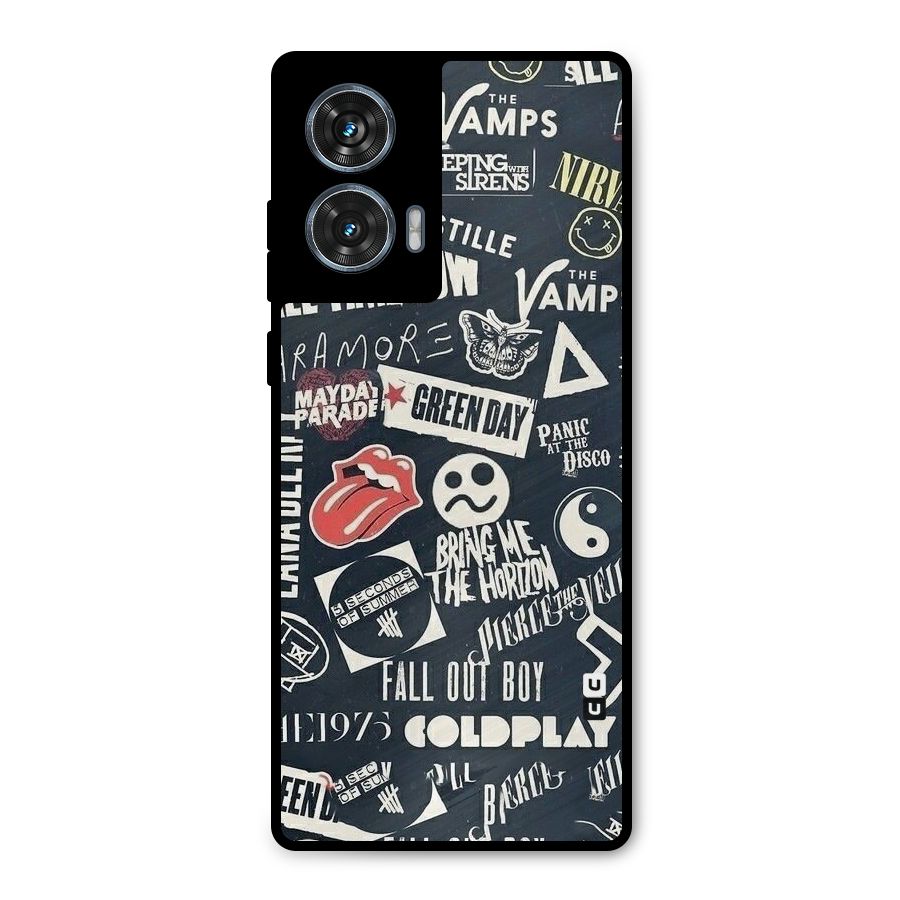 Music My Paradise Metal Back Case for Motorola G96