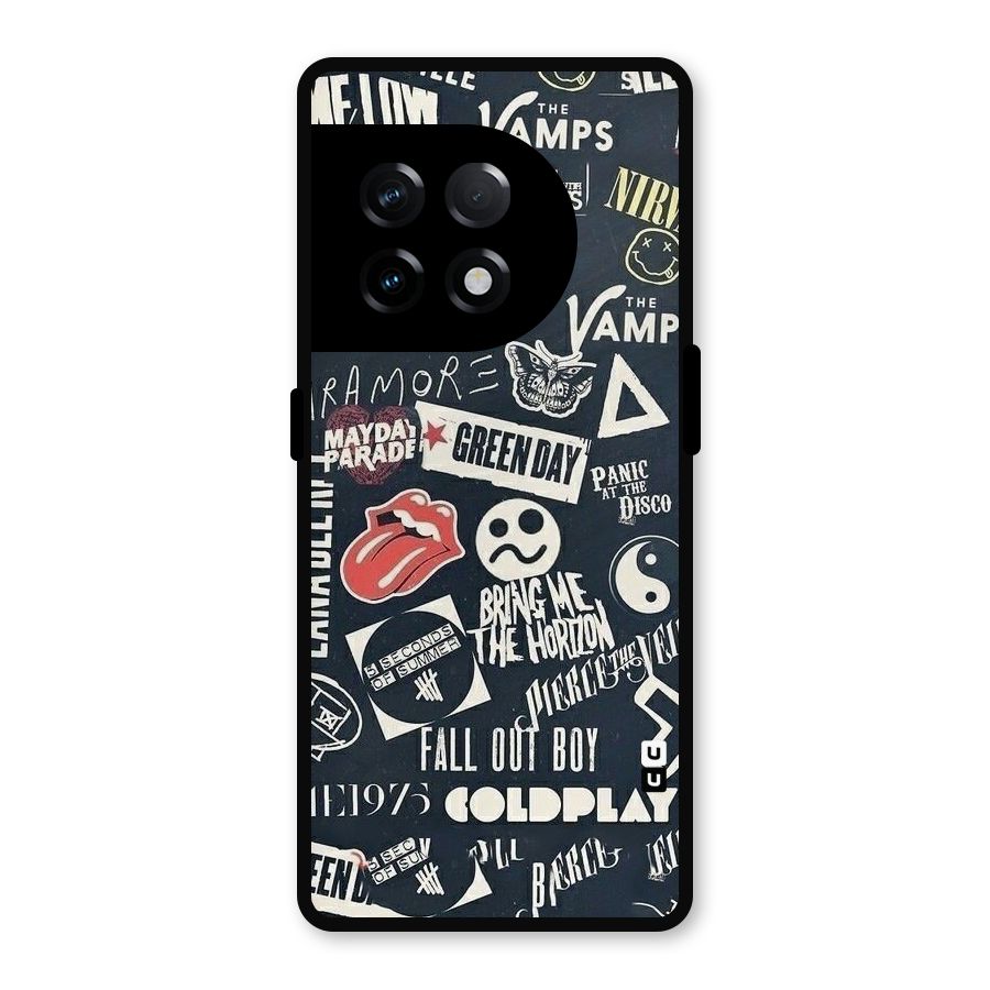 Music My Paradise Metal Back Case for OnePlus 11R