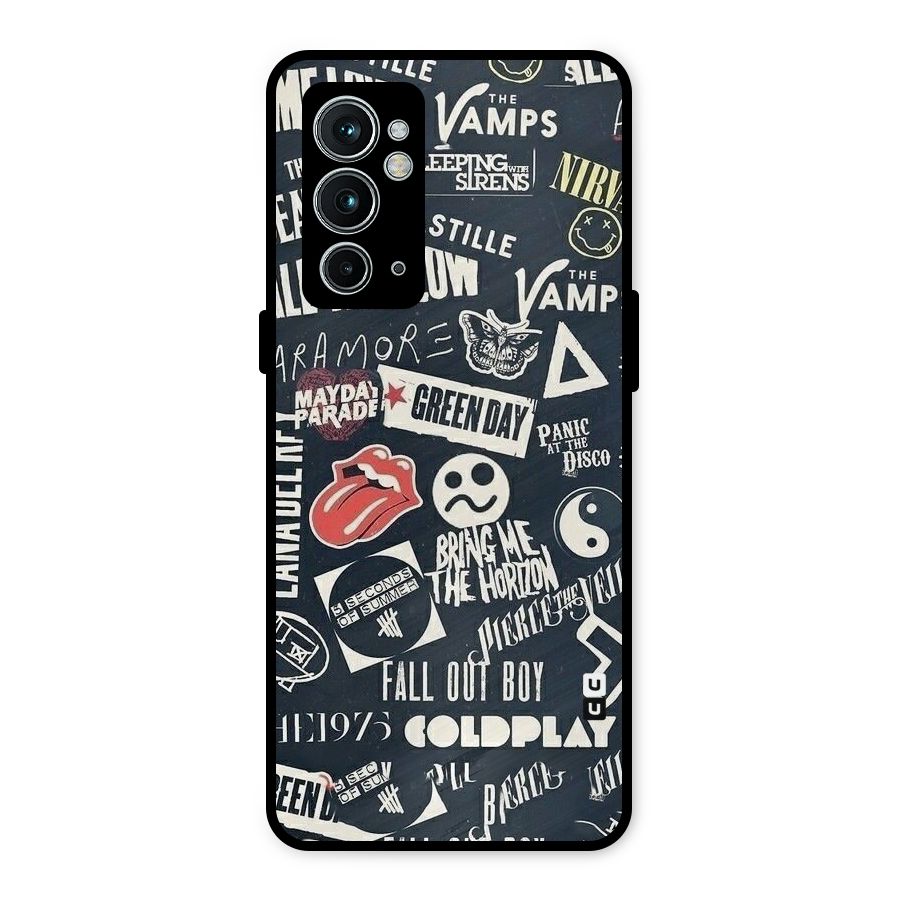 Music My Paradise Metal Back Case for OnePlus 9RT 5G