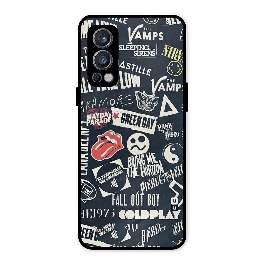 Music My Paradise Metal Back Case for OnePlus Nord 2 5G