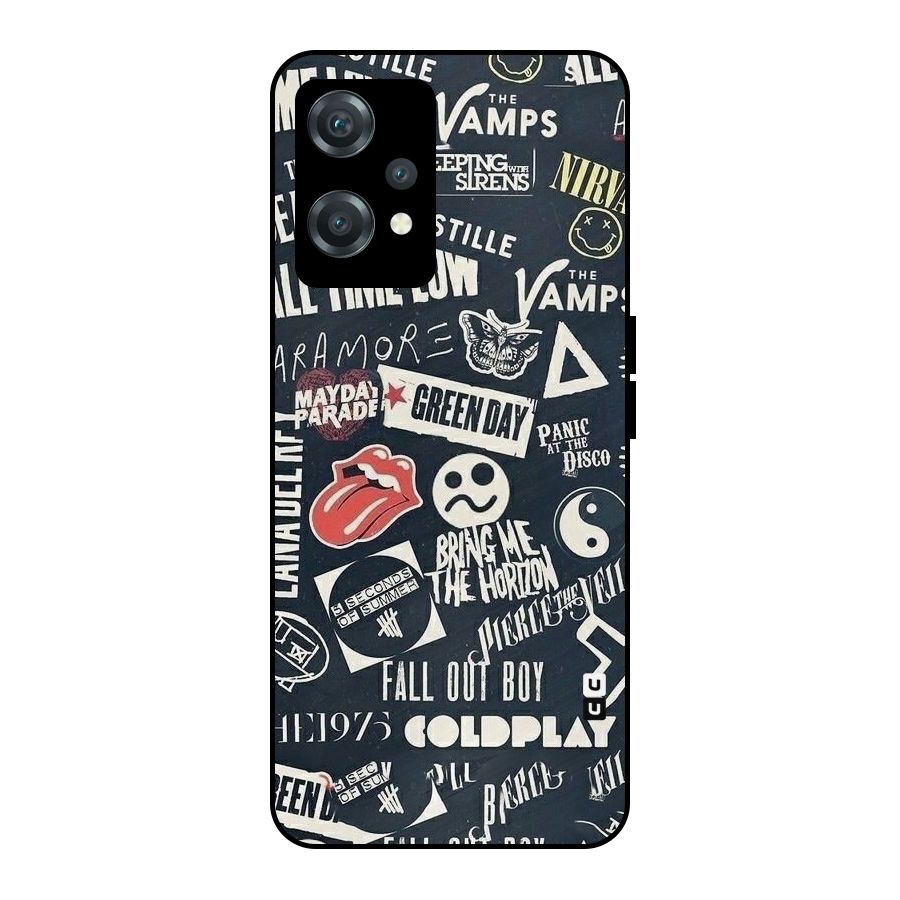 Music My Paradise Metal Back Case for OnePlus Nord CE 2 Lite 5G